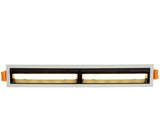 LED Downlight 10W 20W 30W Spot Light Line Light Bar Creative Linear Long Strip Living Room Corridor Recessed