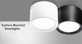 Surface Mounted Led Downlight Dimmable 5W 12W Ceiling LED Spot Lamp Indoor Lighting Fixture For Living Room Foyer Decoration