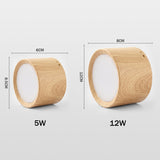 Surface Mounted Led Downlight Dimmable 5W 12W Ceiling LED Spot Lamp Indoor Lighting Fixture For Living Room Foyer Decoration