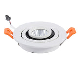 Rotatable Angle LED Recessed Downlight 5W 7W 10W 15W 18W LED Ceiling Spot Light AC 110V 220V Black/White Housing Light
