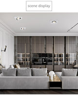 Rotatable Angle LED Recessed Downlight 5W 7W 10W 15W 18W LED Ceiling Spot Light AC 110V 220V Black/White Housing Light