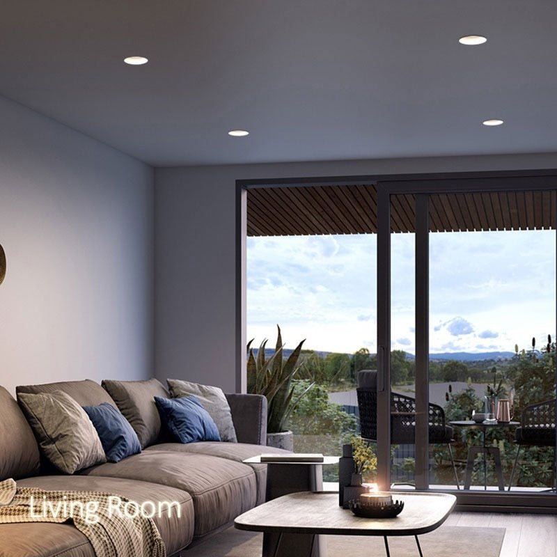 Anti-corrosion LED Downlight Anti-Glare Led Recessed Downlight Dimmable Black White Led Ceiling Lamp LED Spot Light Bedroom