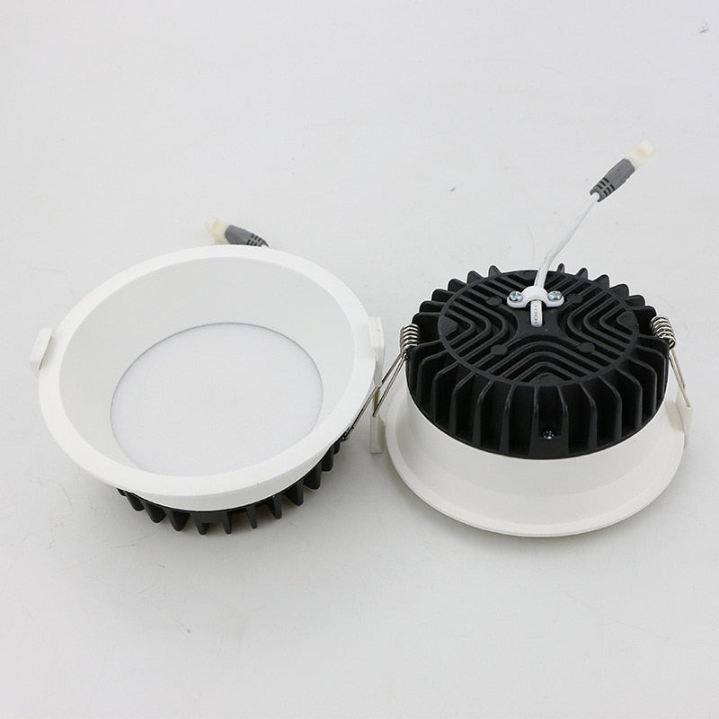 Anti-corrosion LED Downlight Anti-Glare Led Recessed Downlight Dimmable Black White Led Ceiling Lamp LED Spot Light Bedroom