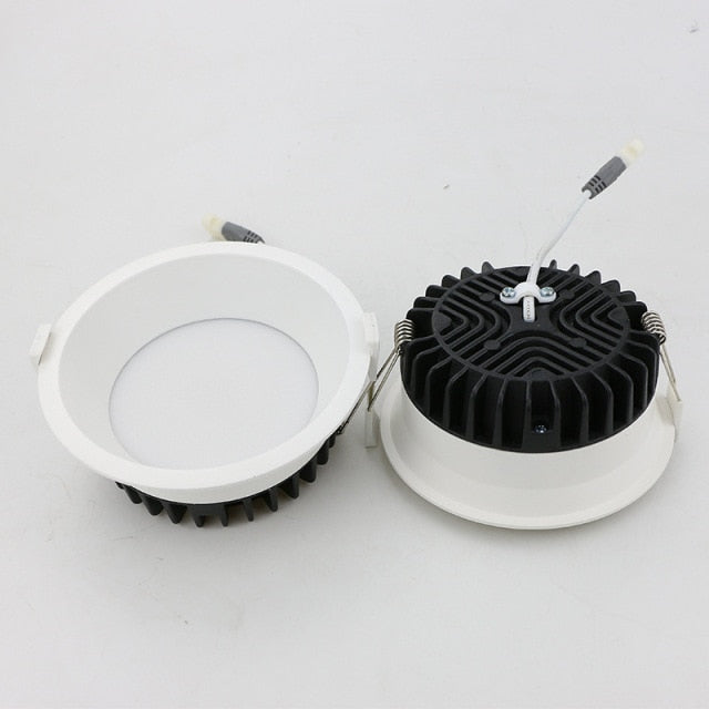 Anti-corrosion LED Downlight Anti-Glare Led Recessed Downlight Dimmable Black White Led Ceiling Lamp LED Spot Light Bedroom