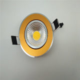 Super Bright Recessed LED Dimmable Downlight COB 3W 5W 7W 12W LED Spot light LED decoration Ceiling Lamp AC/DC 12V