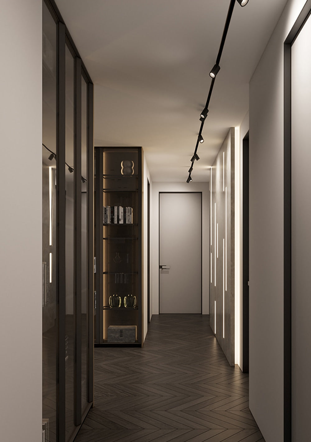 Dimmable Surface Mounted 360° Rotatable Adjustable LED Ceiling Track Downlight 5W 7W 12W 15W GU10 Bulb Replaceable Spot Light