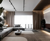 Dimmable Surface Mounted 360° Rotatable Adjustable LED Ceiling Track Downlight 5W 7W 12W 15W GU10 Bulb Replaceable Spot Light