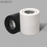 Round Dimmable LED Downlight 7W/12W AC110v/220V Lamp Removable Angle Adjustable LED Ceiling Spotlight for Household Lighting