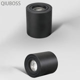 Round Dimmable LED Downlight 7W/12W AC110v/220V Lamp Removable Angle Adjustable LED Ceiling Spotlight for Household Lighting