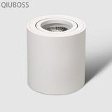 Round Dimmable LED Downlight 7W/12W AC110v/220V Lamp Removable Angle Adjustable LED Ceiling Spotlight for Household Lighting