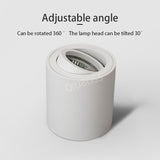 Round Dimmable LED Downlight 7W/12W AC110v/220V Lamp Removable Angle Adjustable LED Ceiling Spotlight for Household Lighting