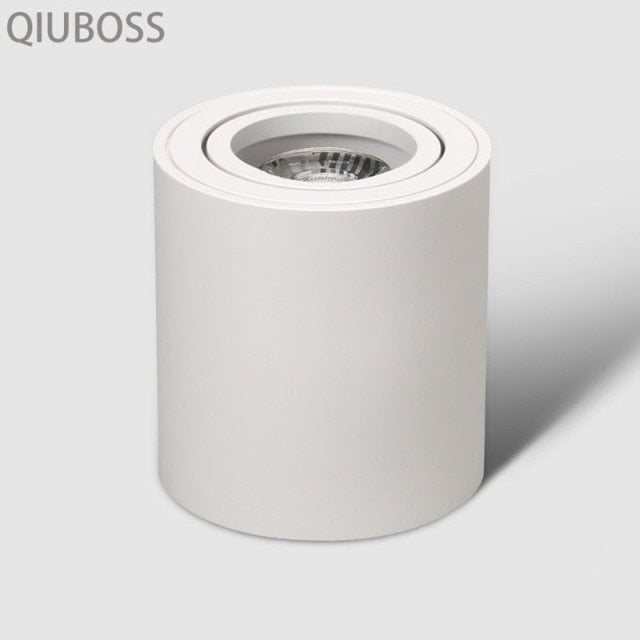 Round Dimmable LED Downlight 7W/12W AC110v/220V Lamp Removable Angle Adjustable LED Ceiling Spotlight for Household Lighting