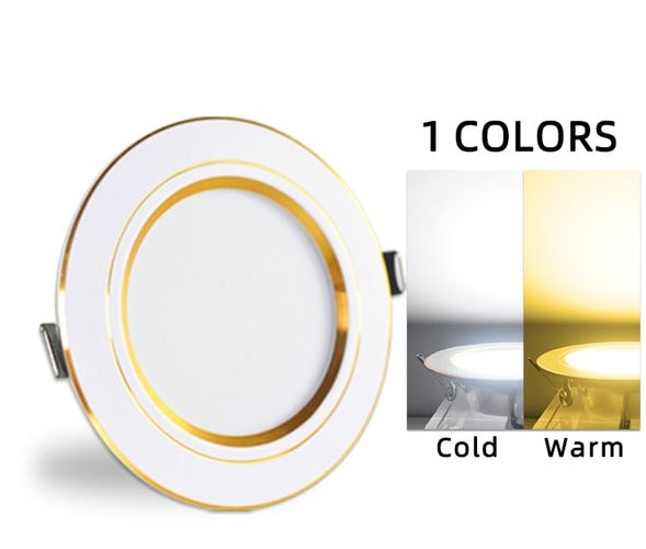 10Pcs Downlight 3w 5w spot led lights 3000k 4500K 6000K AC 220V-240V led Downlight Kitchen living room Indoor recessed lighting