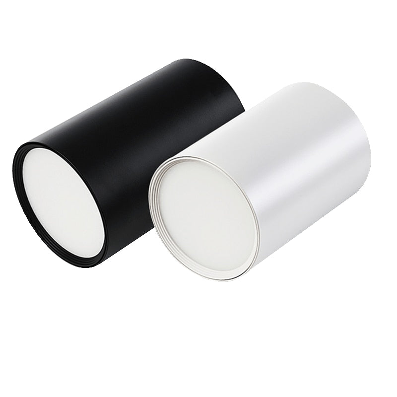 Dimmable Surface Mounted Aluminum LED Downlights 7W 9W 12W 15W 18W 24W Chip COB Ceiling Spot Lights AC85~265V home renovation