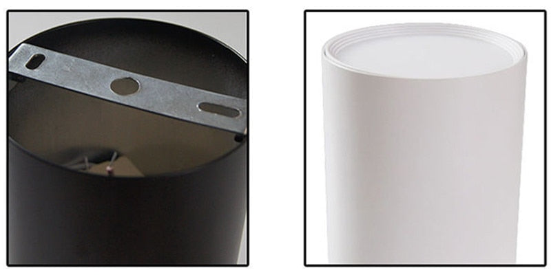 Dimmable Surface Mounted Aluminum LED Downlights 7W 9W 12W 15W 18W 24W Chip COB Ceiling Spot Lights AC85~265V home renovation