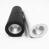 Dimmable Rotating LED Downlights 7W 9W 12W 15W COB LED Ceiling Spot Lights AC110-220V LED Wall Lamp Warm Cold White Indoor Lighting