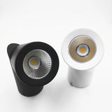 Dimmable Rotating LED Downlights 7W 9W 12W 15W COB LED Ceiling Spot Lights AC110-220V LED Wall Lamp Warm Cold White Indoor Lighting