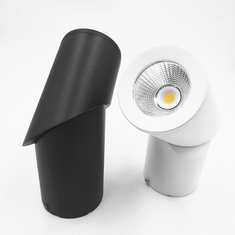 Dimmable Rotating LED Downlights 7W 9W 12W 15W COB LED Ceiling Spot Lights AC110-220V LED Wall Lamp Warm Cold White Indoor Lighting