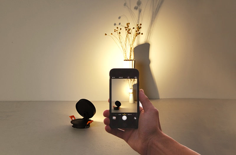 Dimmable 3W 5W 7W 12W Slim COB Ceiling Recessed Downlight 360 Degree Rotatable 90degree Foldable LED Spot Light Indoor Lighting