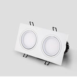 Dimming square hole LED downlight ceiling light 5w 7w 10w 20w 110v/220v ceiling anti-fog light household lighting