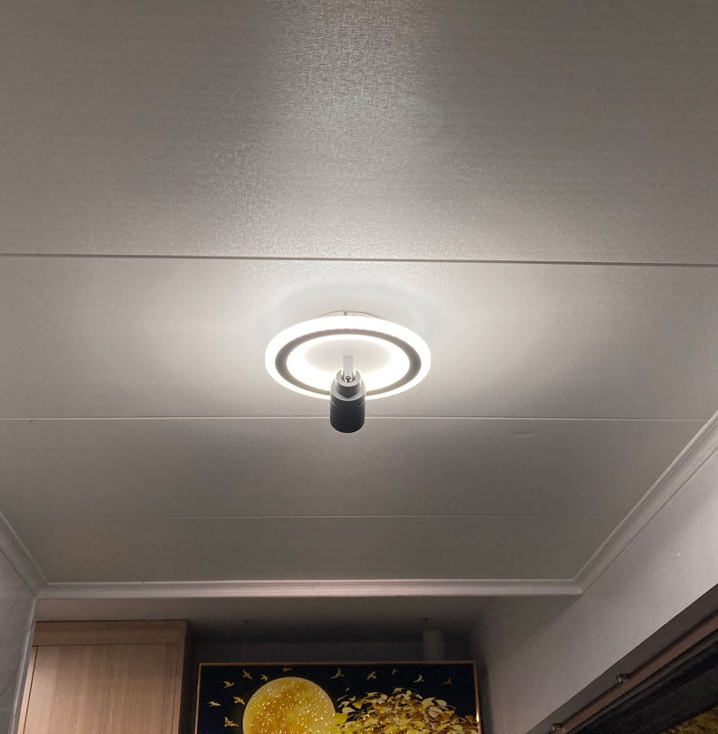 Tinlaibor Corridor led Downlights Washroom Cloakroom Aisle Wall Spot lamp Rotate Hall Entrance Stair lamp Downlight 20W 12W