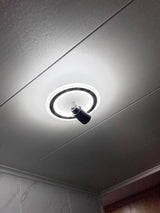 Tinlaibor Corridor led Downlights Washroom Cloakroom Aisle Wall Spot lamp Rotate Hall Entrance Stair lamp Downlight 20W 12W