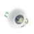  Round Deep Concave Single Ring Downlight LED Bulb Replaceable MR16 GU5.3/GU10 12V 85V-265V 75mm Hole Ceiling Spot Light