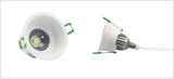  Round Deep Concave Single Ring Downlight LED Bulb Replaceable MR16 GU5.3/GU10 12V 85V-265V 75mm Hole Ceiling Spot Light