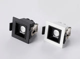 Square Recessed Dimmable LED Downlights 2W 4W 6W 10W 20W 30W COB LED Ceiling Lamp AC110V~220V LED Wall Spot Lights Indoor Lighting