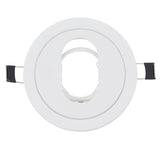 led GU10 fixture Adjustable led Ceiling Spot Light MR16 light bases Fitting Ovel Metal Holder Frame Replaceable Downlights