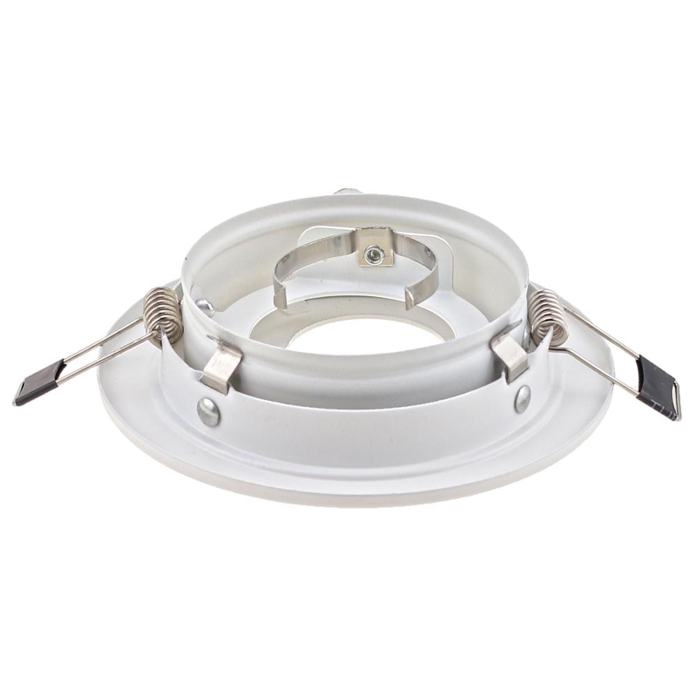 led GU10 fixture Adjustable led Ceiling Spot Light MR16 light bases Fitting Ovel Metal Holder Frame Replaceable Downlights