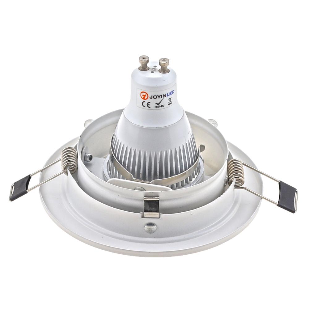 led GU10 fixture Adjustable led Ceiling Spot Light MR16 light bases Fitting Ovel Metal Holder Frame Replaceable Downlights
