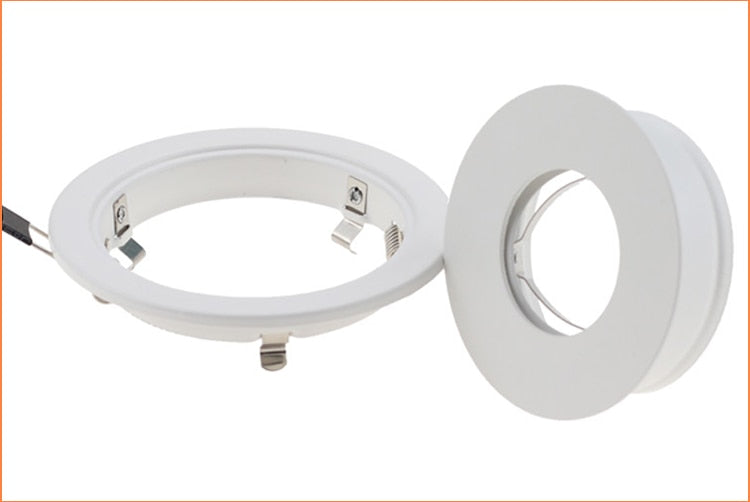 led GU10 fixture Adjustable led Ceiling Spot Light MR16 light bases Fitting Ovel Metal Holder Frame Replaceable Downlights