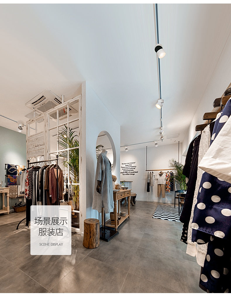 Dimmable and rotatable folding ceiling light 7W 12W 18W AC85V-285V LED surface mounted downlight astigmatism track light