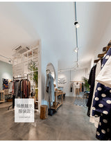 Dimmable and rotatable folding ceiling light 7W 12W 18W AC85V-285V LED surface mounted downlight astigmatism track light