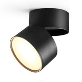 Dimmable and rotatable folding ceiling light 7W 12W 18W AC85V-285V LED surface mounted downlight astigmatism track light