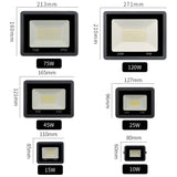 Led Flood Light AC220V 15W 25W 45W 75W 120W Reflector Spotlight Floodlights IP66 Waterproof Outdoor Lighting For Street Square
