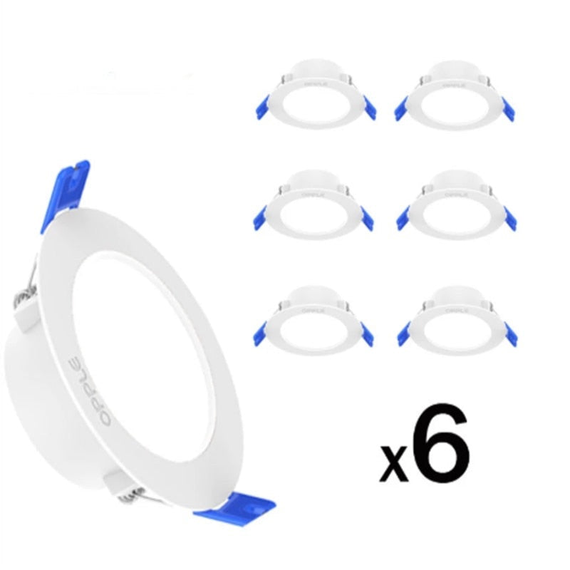 6pcs OPPLE LED Downlight Spot Light Ceiling lamp RC-US 4W 6W Warm White 3000K Cool White 6500K Flicker Free Energy Saving