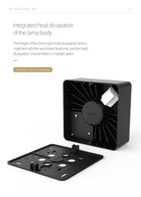 Aisilan Ultra-thin Led Surface Mounted Ceiling Downlight Anti-glare No Flicker Spot light for indoor Foyer Living Room AC90-260V