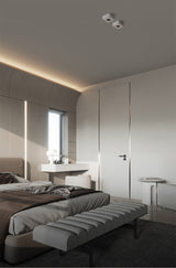 Aisilan Ultra-thin Led Surface Mounted Ceiling Downlight Anti-glare No Flicker Spot light for indoor Foyer Living Room AC90-260V