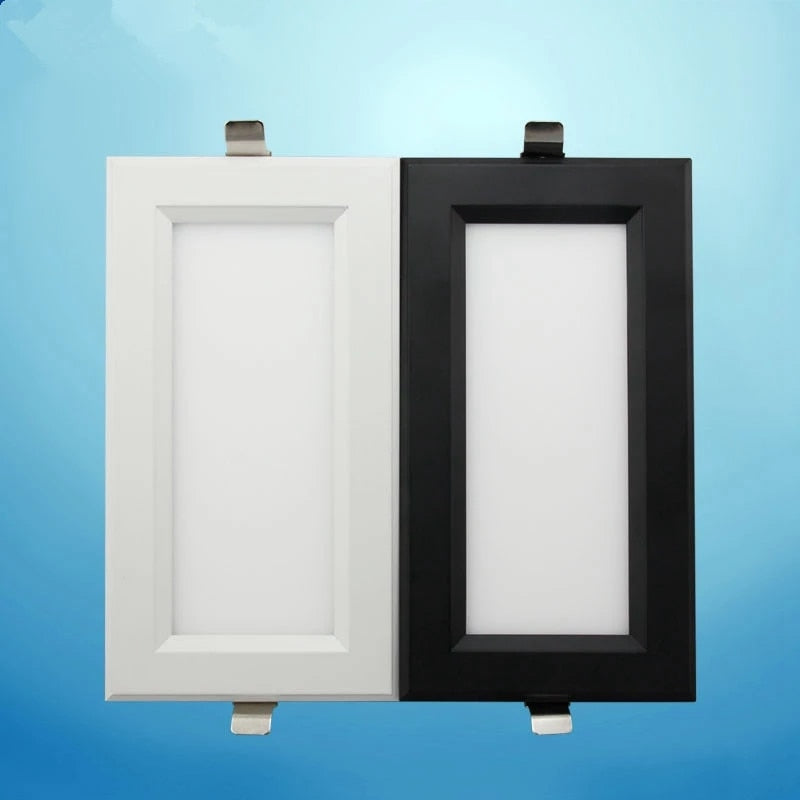 LED panel recessed downlight 12W 18W 24W square LED downlight super bright energy saving AC110V 220V home indoor lighting