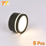 Led Downlight 5W 7W 9W 12W 15W 6 Pcs Surface Mounted Side Guide Light lamp for ceiling led spot lights Ceiling Fixtures Lighting