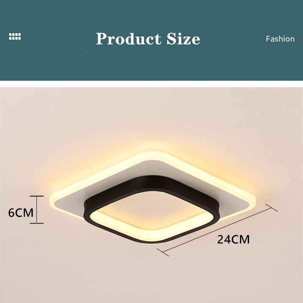 Nordic Downlight Recessed Creative Ceiling Lamp Surface Mounted aisle corridor lights Living Room Bedroom Entrance Hall Lighting
