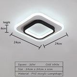 Nordic Downlight Recessed Creative Ceiling Lamp Surface Mounted aisle corridor lights Living Room Bedroom Entrance Hall Lighting