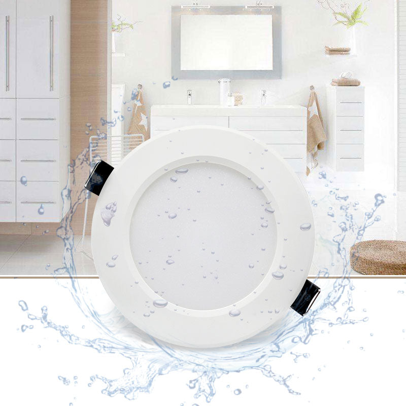 Dimmable Waterproof 10 pcs LED Downlight AC220V 230V 5W 7W 9W 12W 15W 18W LED indoor Lamp Recessed LED Spot Light For Bathroom