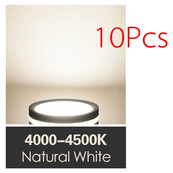 Led Downlight 7W 9W 12W 15W 18W 5W Center and Edge Glow Ceiling Spot Light 10Pcs Dimmable AC220V Recessed Indoor Lighting