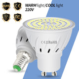 6PCS E27 Led Bulb GU10 Led Lamp E14 Corn Bulb 220V Spot Light MR16 Lampasa Led For Ampoule GU5.3 Home Spotlight B22 4W 6W 8W
