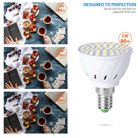 6PCS E27 Led Bulb GU10 Led Lamp E14 Corn Bulb 220V Spot Light MR16 Lampasa Led For Ampoule GU5.3 Home Spotlight B22 4W 6W 8W