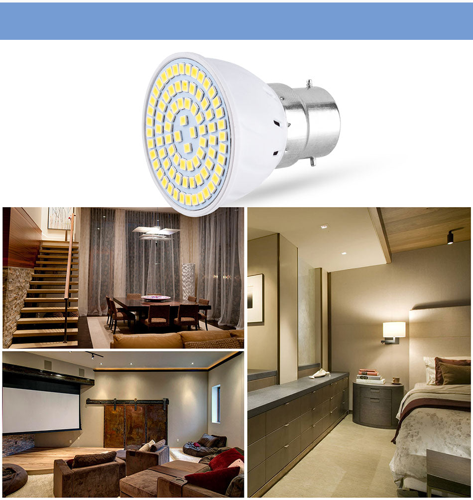 6PCS E27 Led Bulb GU10 Led Lamp E14 Corn Bulb 220V Spot Light MR16 Lampasa Led For Ampoule GU5.3 Home Spotlight B22 4W 6W 8W