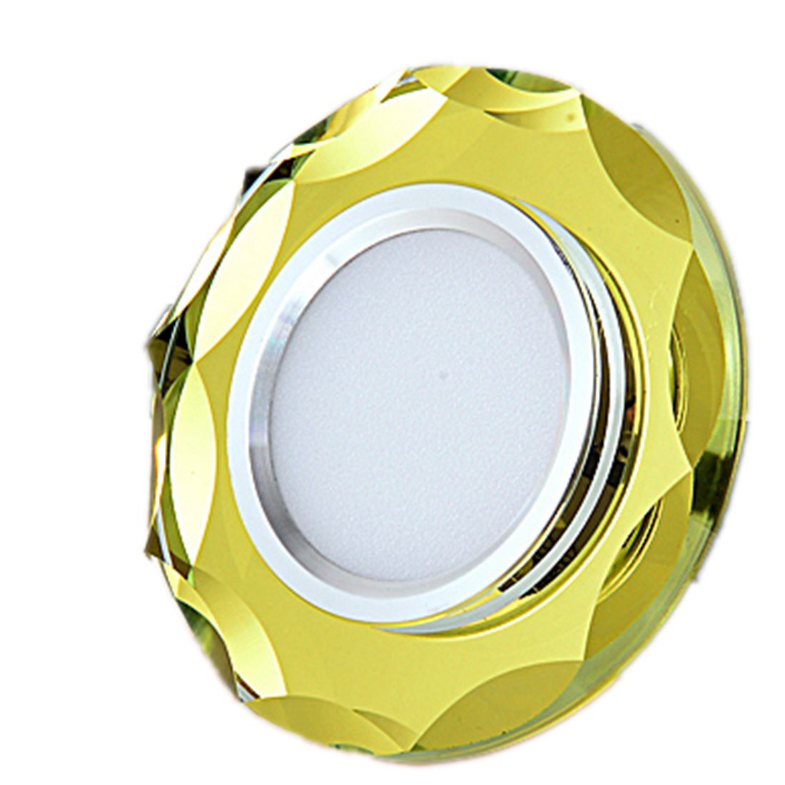 European Luxury Crystal Gold Black White Led Downlight For Living Room Corridor 6 8Cm Hole Home Indoor Lighting Recessed Lamp